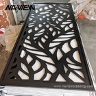 Aluminum Decorative Metal Panels Exterior Interior Laser Cut Screen With Powder Coated